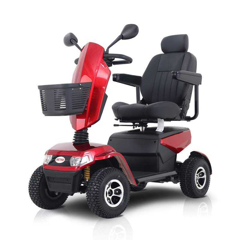 S70 Méid mór go cumhachtach 1000W scútar soghluaisteachta leictreach 4 roth do sheandaoine ag taisteal