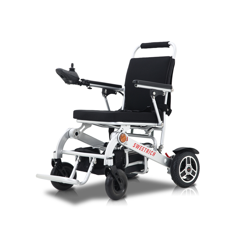 Ifold Cathaoir Rothaí Rollaitheora Alúmanaim Foldable Leighis Le Cathaoir Rothaí Meáchan Meáchan Footrest